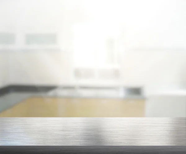 Table Top And Blur Interior of Background — Stock Photo, Image