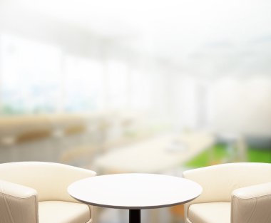 Masa üstü ve bulanıklık Office arka plan