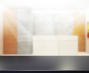 Masa üstü ve bulanıklık Office arka plan