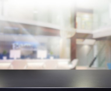 Masa üstü ve bulanıklık Office arka plan