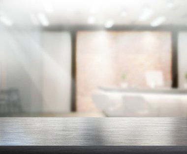 Masa üstü ve bulanıklık Office arka plan