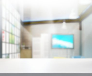 Masa üstü ve bulanıklık Office arka plan