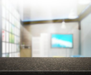 Masa üstü ve bulanıklık Office arka plan