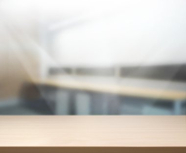 Masa üstü ve bulanıklık Office arka plan