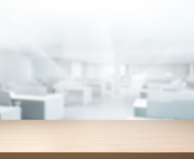 Masa üstü ve bulanıklık Office arka plan