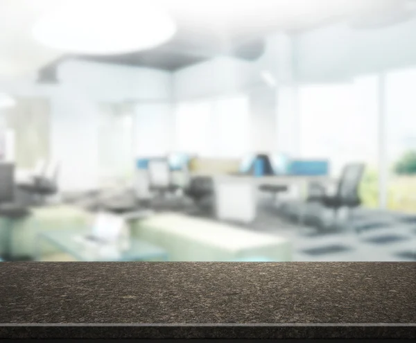 Table Top And Blur Office of Background — Stock Photo, Image