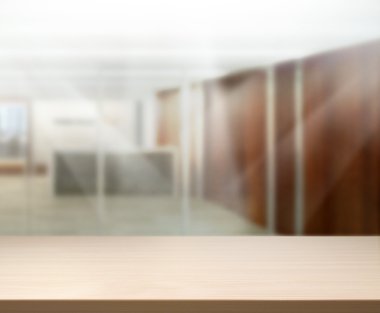 Masa üstü ve bulanıklık Office arka plan