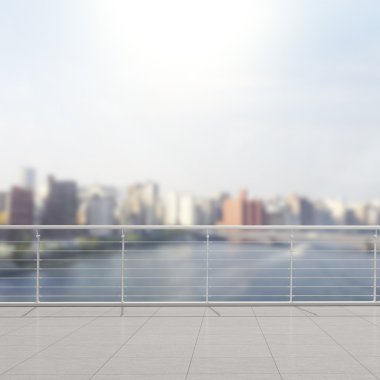 Balkon ve Teras dış arka plan bulanıklık