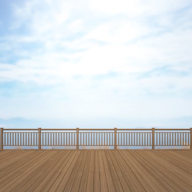 Balkon ve Teras, doğa arka plan bulanıklık