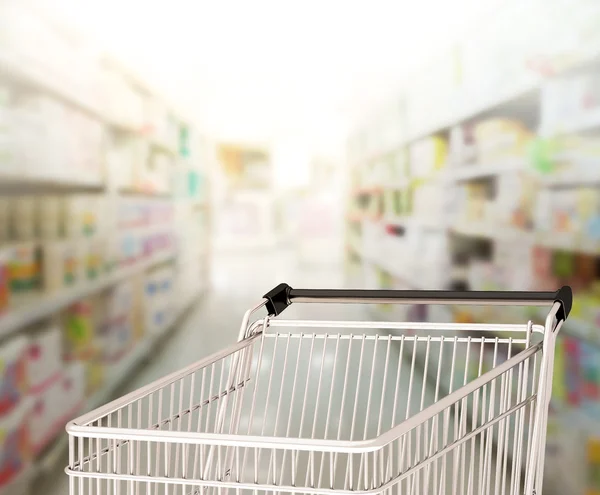 Abstrakt oskärpa Shopping marknaden av bakgrunden — Stockfoto