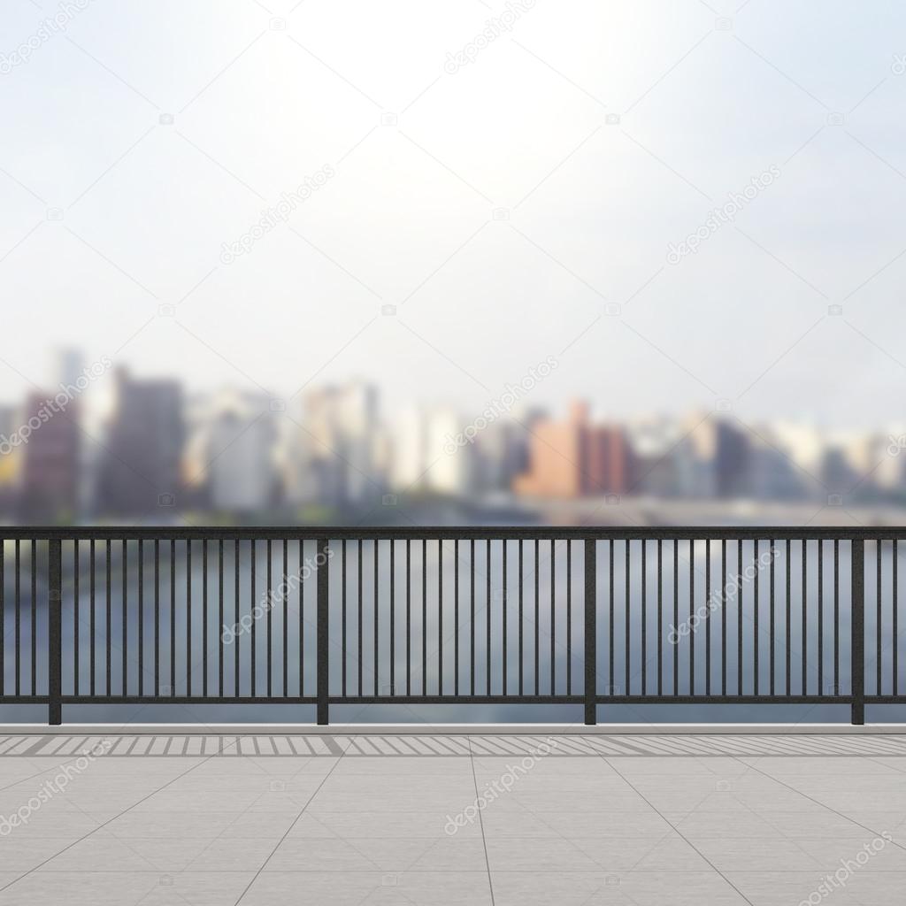 Balcony And Terrace Of Blur Exterior Background Stock Photo by  ©nuttapoldpspt 96127828
