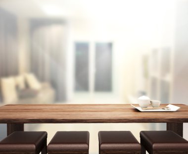 Masa üstü ve arka plan bulanıklık iç