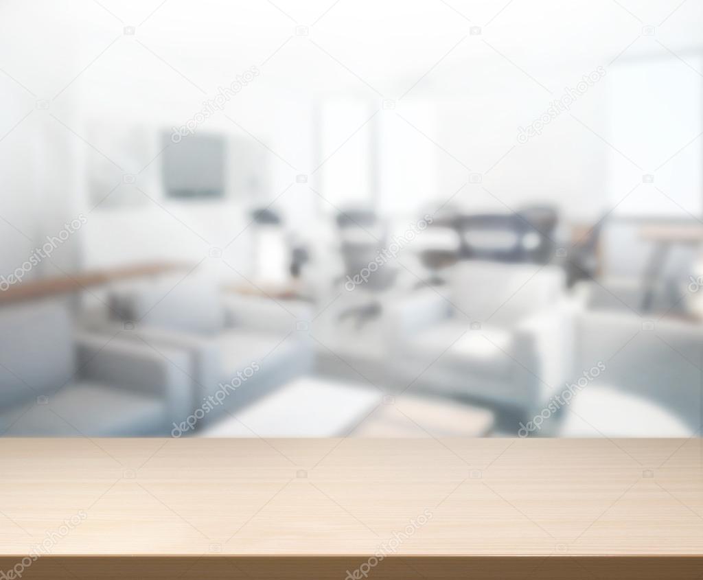 Table Top And Blur Office Of Background Stock Photo Image By C Nuttapoldpspt