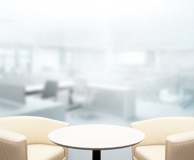 Masa üstü ve bulanıklık Office arka plan