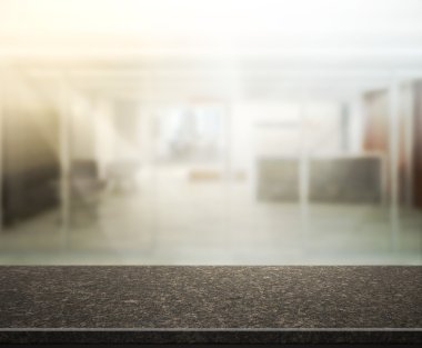 Masa üstü ve bulanıklık Office arka plan