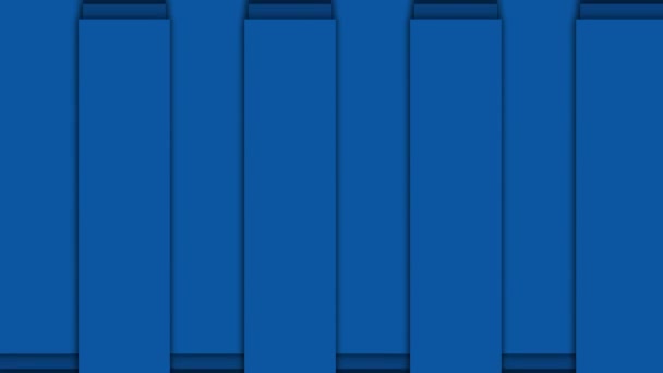Crisscross Kék Téglalap Átmenet Zöld Képernyő Chroma Kulcs Elvont Geometr — Stock videók