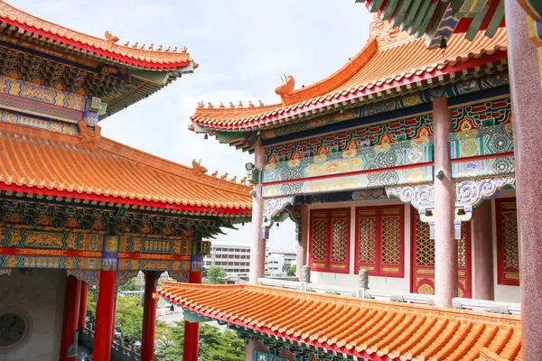Çin mimarisi çatısı — Stok fotoğraf