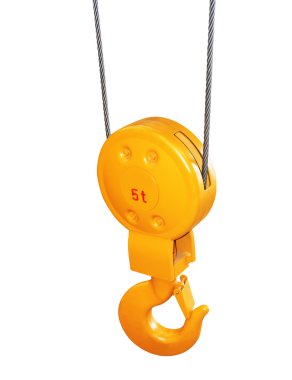 Beyaz arka planda Hoist5t