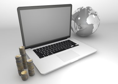 iş dizüstü diyagram-up