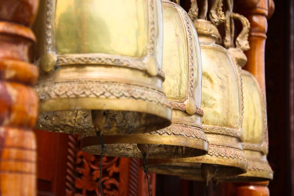 Gouden tempel bell — Stockfoto