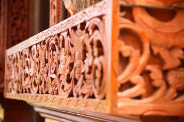 Alan derinliği desende Ajur