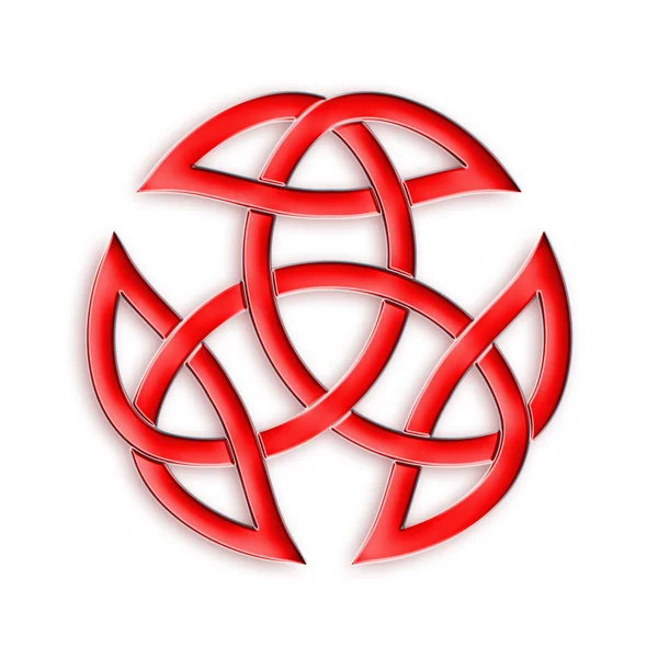 Trinity düğüm sembol — Stok fotoğraf