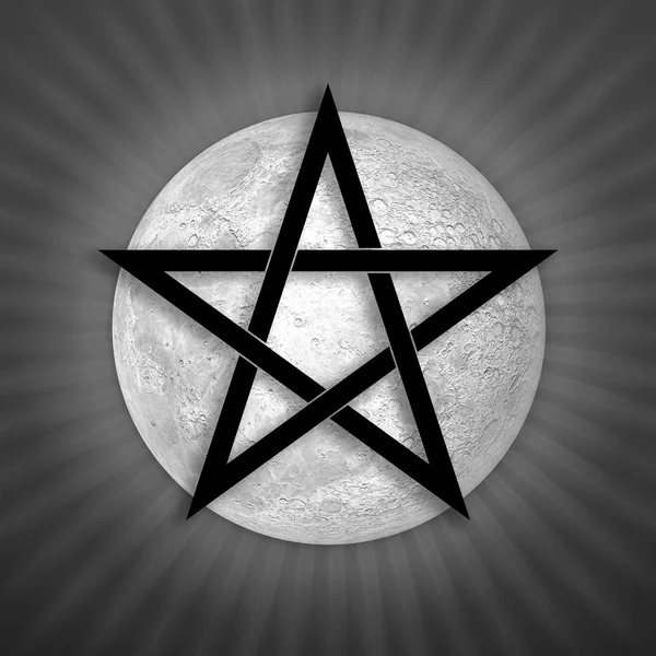 Illustration Pentagram Symbol — Stock Photo, Image