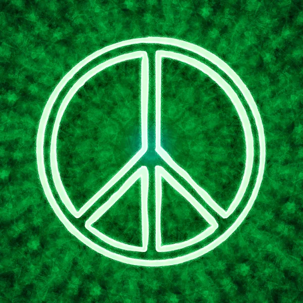 Peace Symbol Illustration — Stock Photo, Image