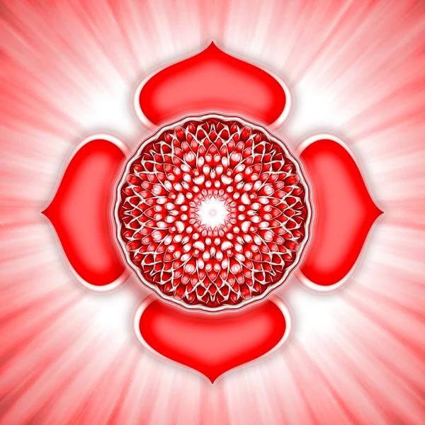 Root Chakra Symbol — Stock Photo, Image