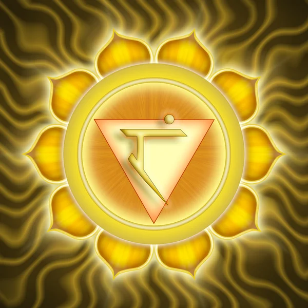 Solar Plexus Chakra — Stock Photo, Image