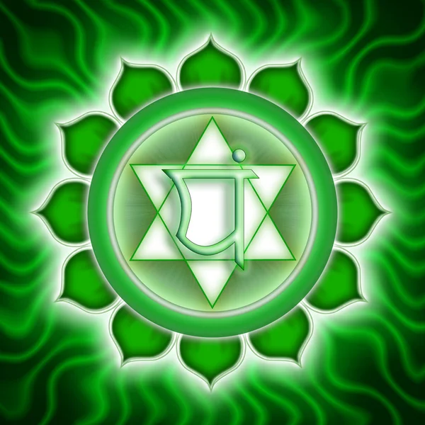 Heart Chakra — Stock Photo, Image