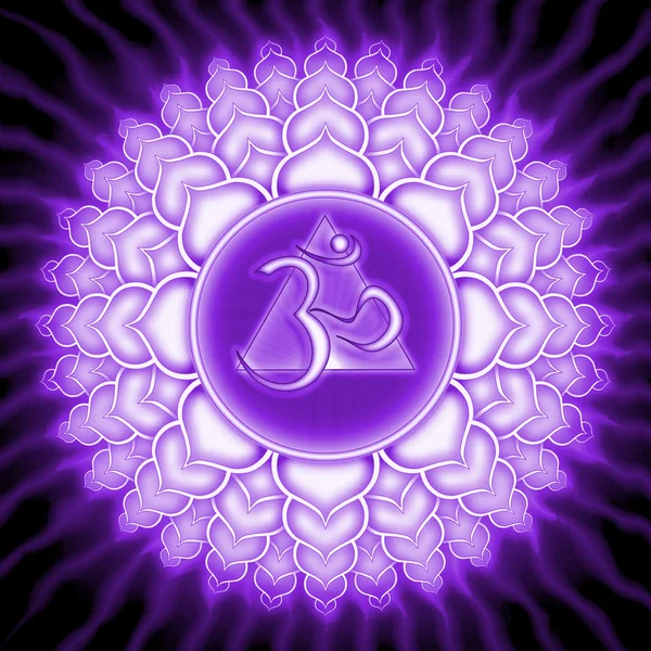 Crown Chakra — Stock Photo, Image