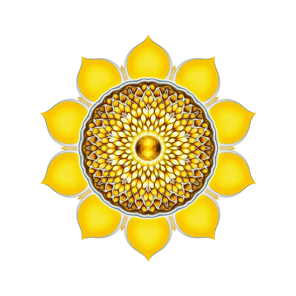 Solar plexus çakra — Stok fotoğraf