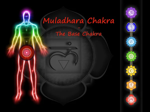 Muladhara chakra — Foto Stock