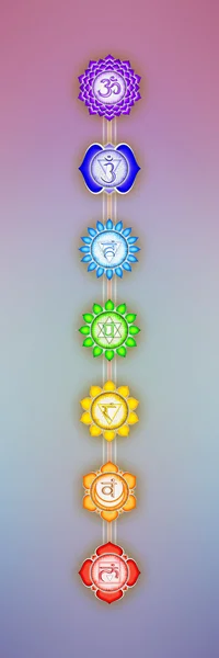 Seven Chakras — Stock Photo, Image