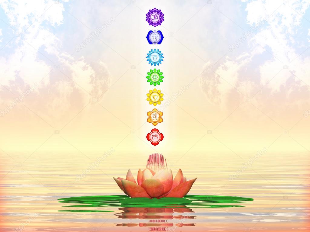 Sacred Lotus And Chakras