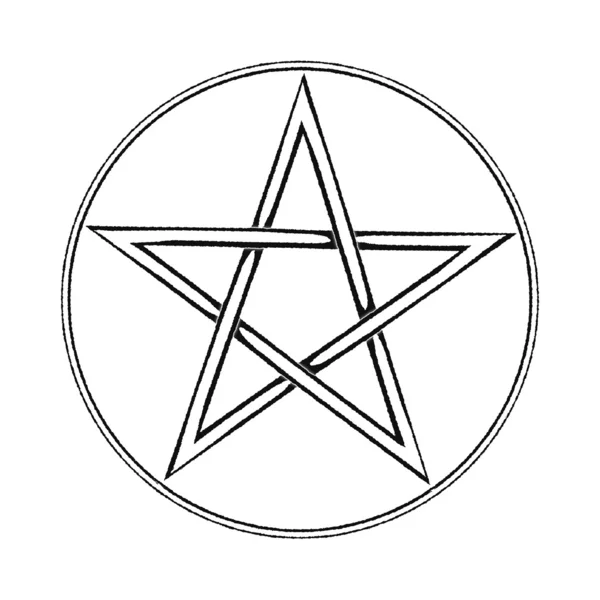 Pentagram — Stockfoto