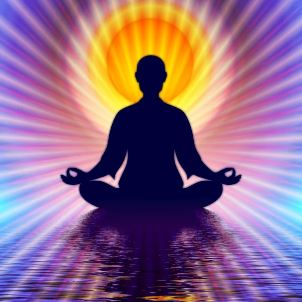 In Meditation — Stock Photo, Image