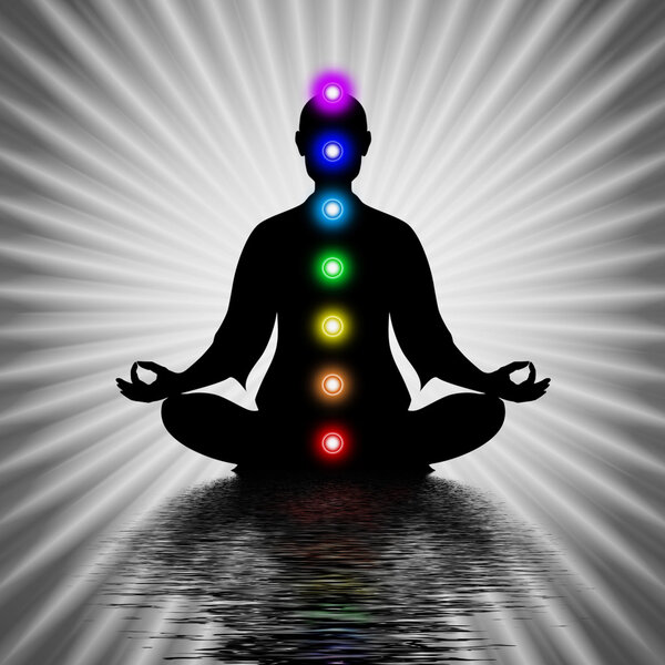 In Meditation With Chakras