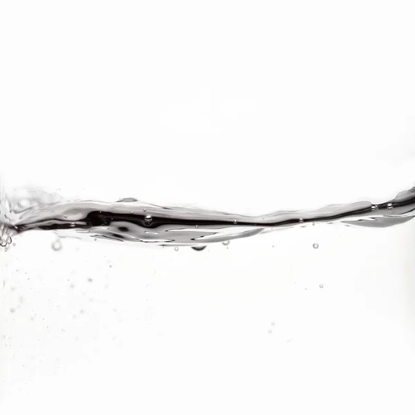 Pęcherzyki wody na białej — Zdjęcie stockowe