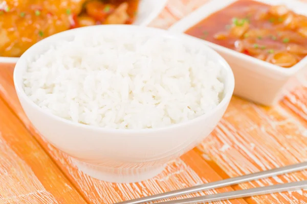 Steamed Rice — Stock Photo, Image