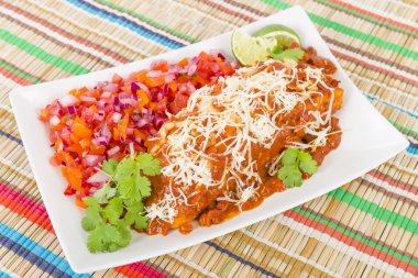 Tavuk & Chorizo Enchiladas