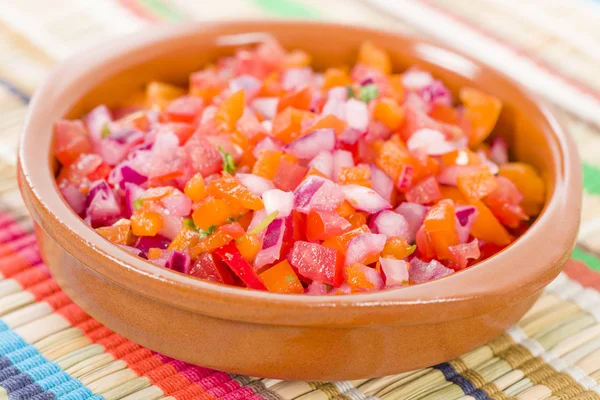 Pico de gallo — Fotografia de Stock