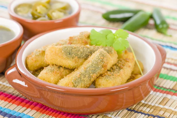 Töltött jalapeno — Stock Fotó