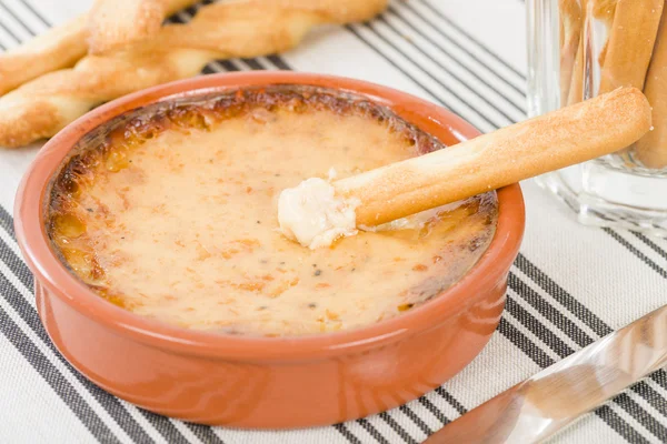 Queso al horno — Foto de Stock