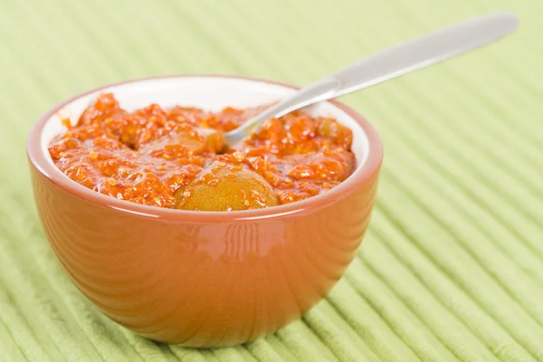 Chutney alla calce — Foto Stock