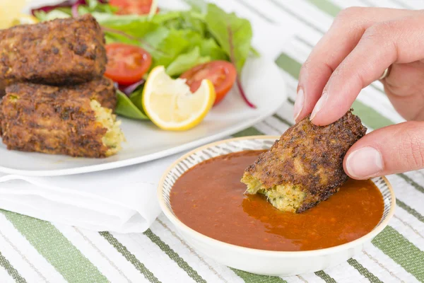 Vegetarische Wurst — Stockfoto