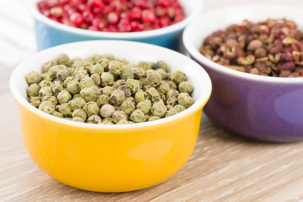 Mixed Peppercorns — Stock Photo, Image