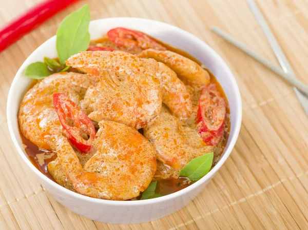 Tajski krewetki curry — Zdjęcie stockowe