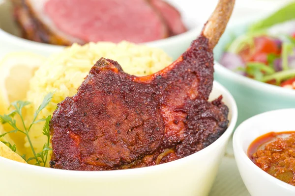 Tandoori Lamb Cutlet — Stock Photo, Image